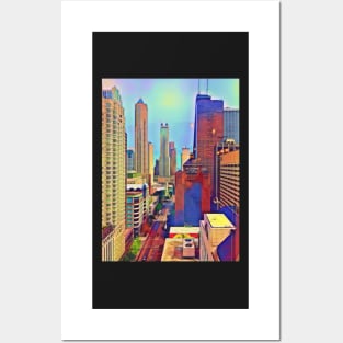 Michigan Avenue in Chicago Posters and Art